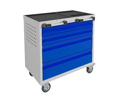 WDS-4 Инструментальная тележка 780x753x518 мм