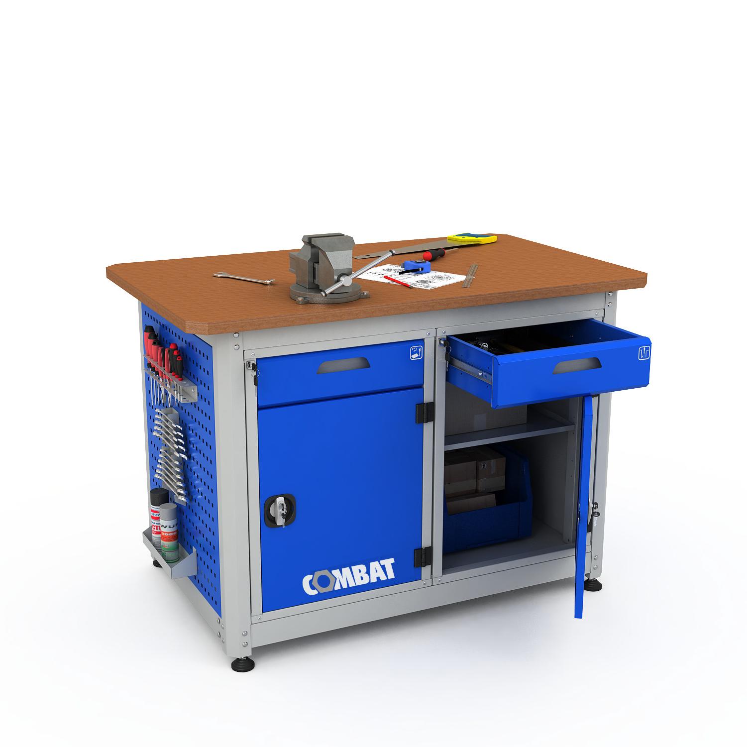ER-00018506 Верстак двухтумбовый COMBAT 2202.1310