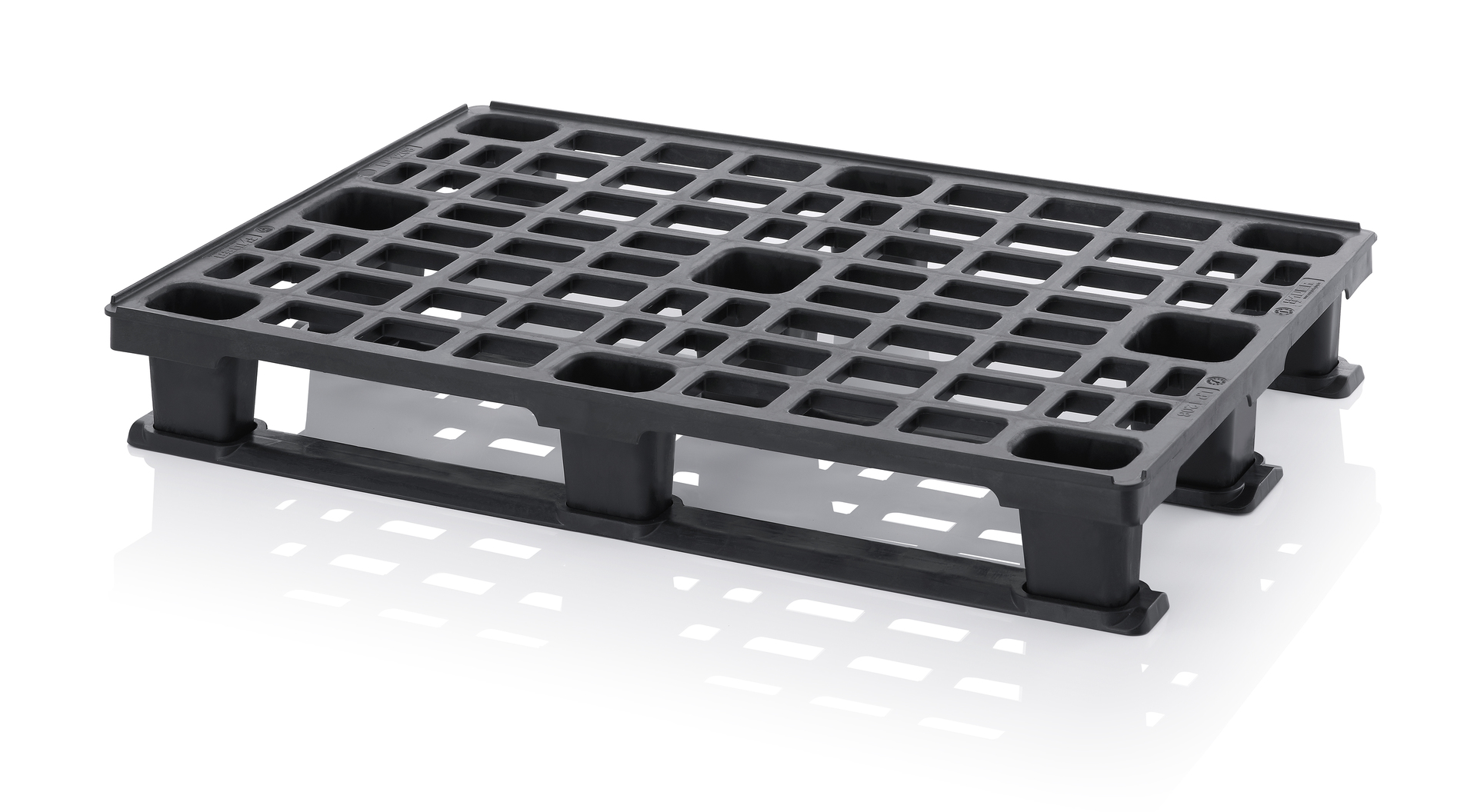ESD LP 1208K Легкие палеты с ESD-защитой с защитной кромкой 1200x800x162 мм