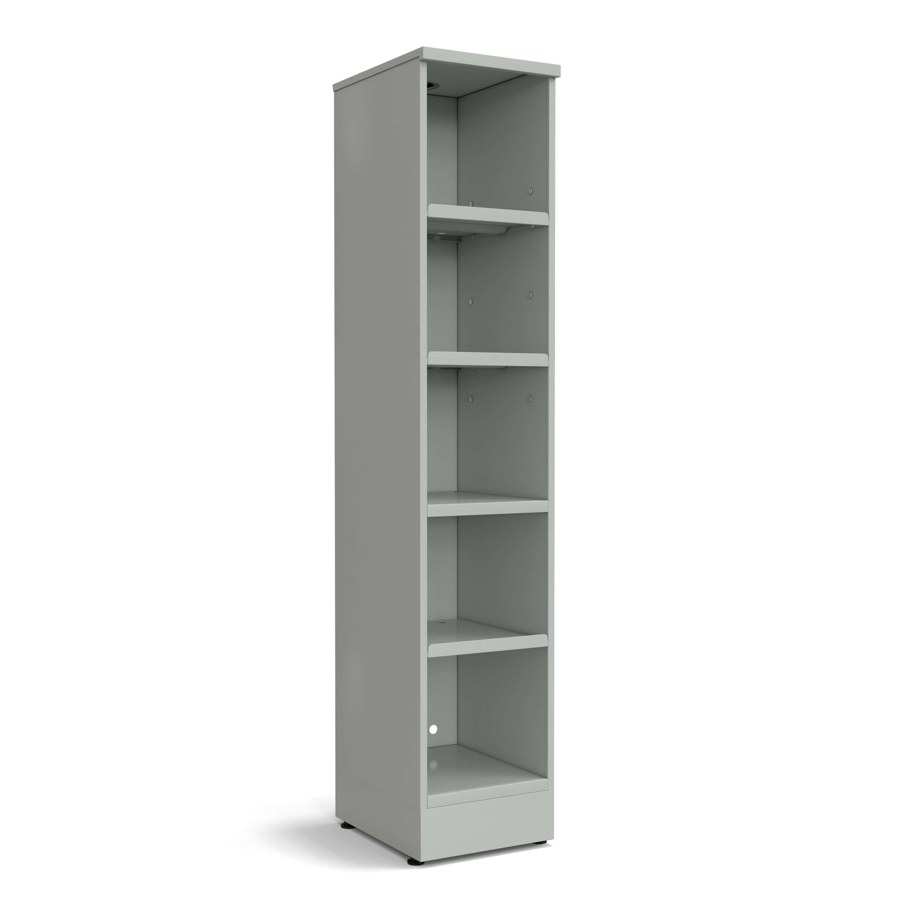 77.0771.00.10.00 Шкаф для реактивов 400х500х2000 мм серый