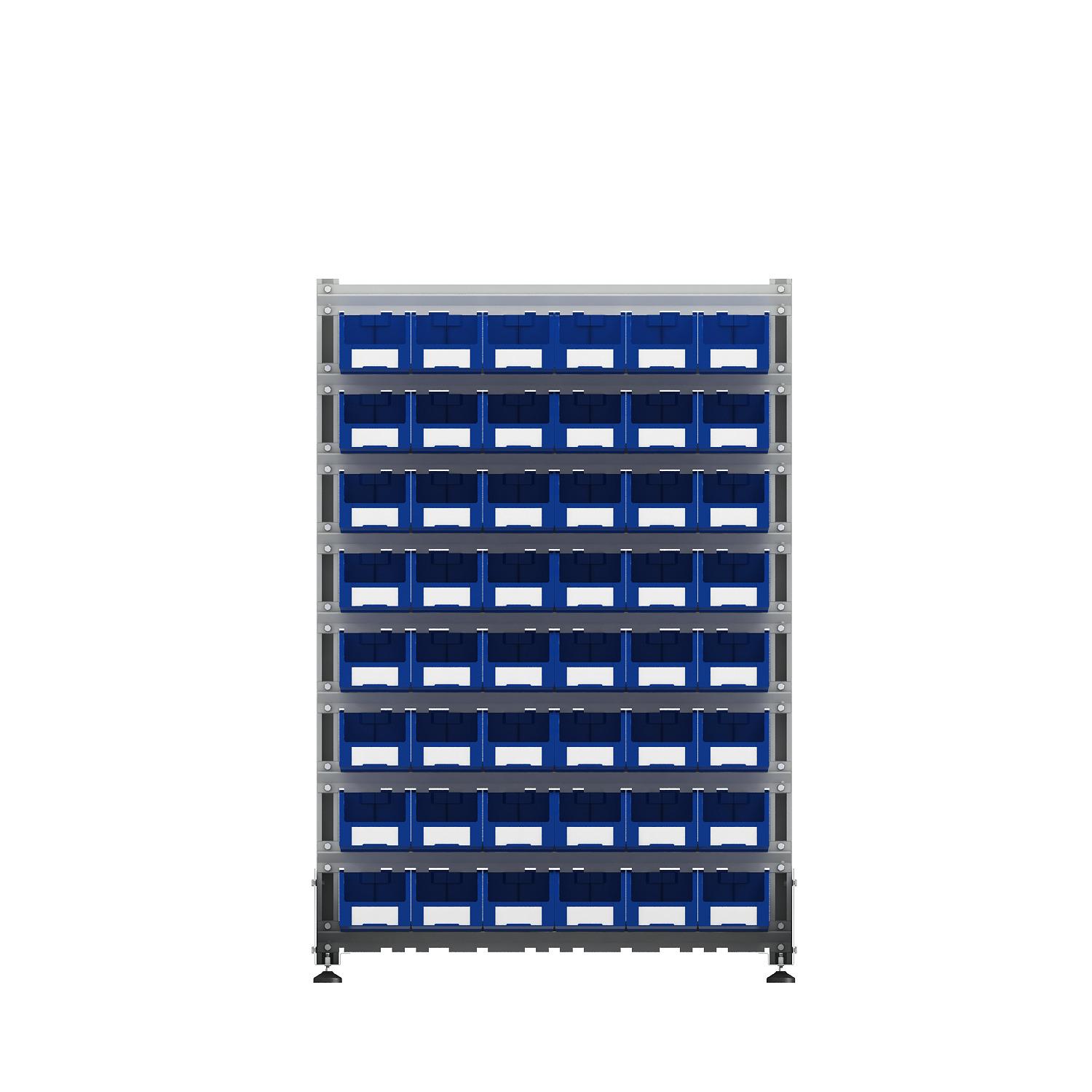 ER-00023959 Стеллаж для пластиковых лотков SORTEX двухсторонний 1500x1000x800.02