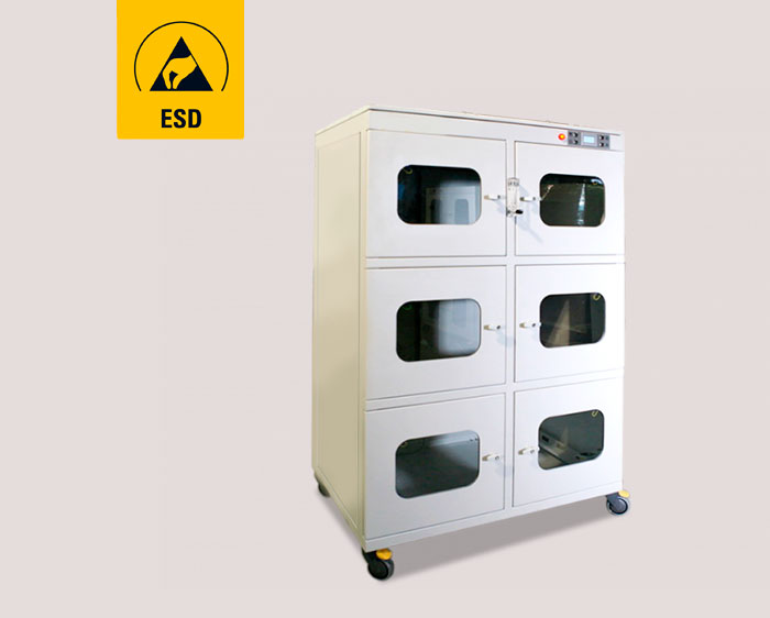 Шкафы сухого хранения ESD