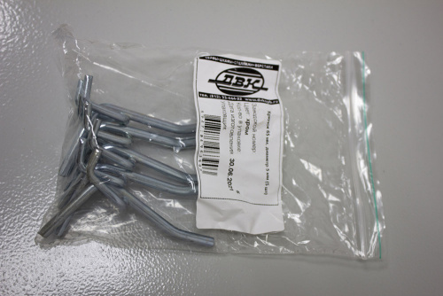 КГ009504 Крючок 65 мм, диаметр 5 мм (5 шт)