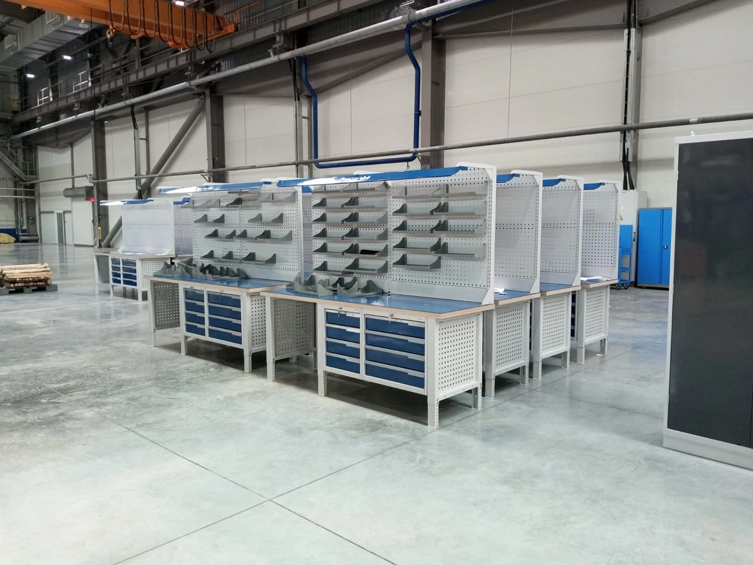 CTR 1602.L26.5 Верстак слесарный 1055x1593x743 мм