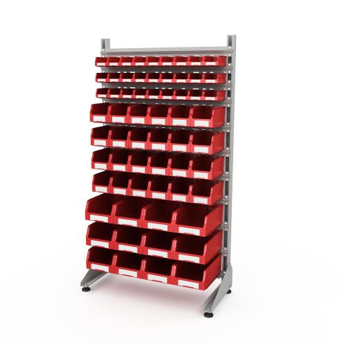 ER-00024087 Стеллаж для пластиковых лотков SORTEX односторонний 1800x1000x450.05